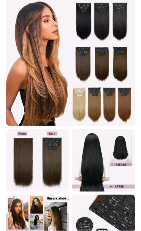 clip in hair extensions gumtree